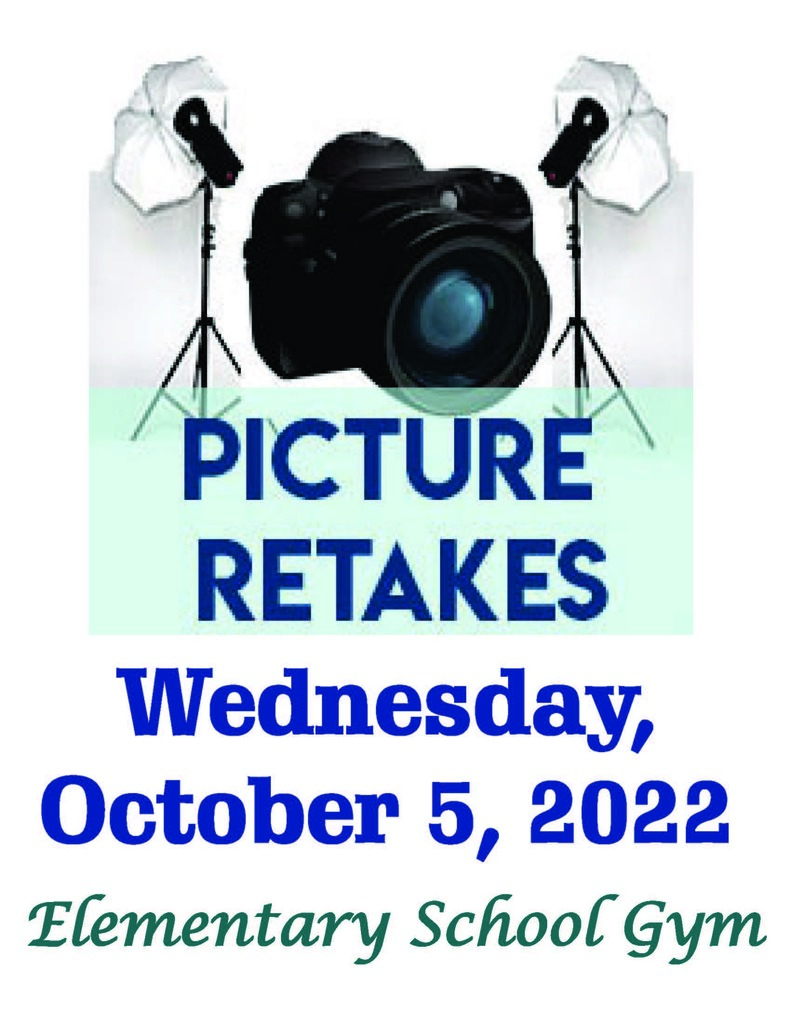 Picture Retakes, October 5th