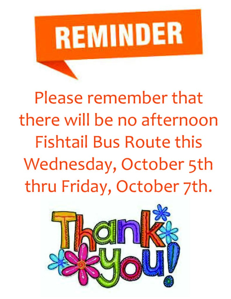 Fishtail Bus Route