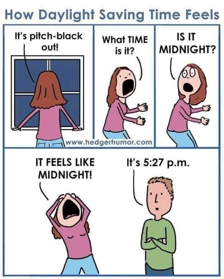 daylight savings time meme