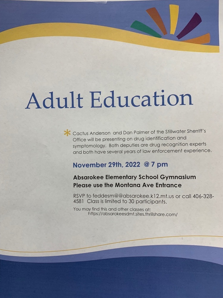 adult Education Flyer