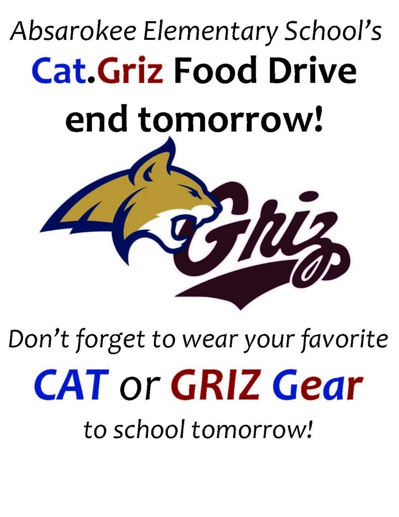 Absarokee Elementary Food Drive