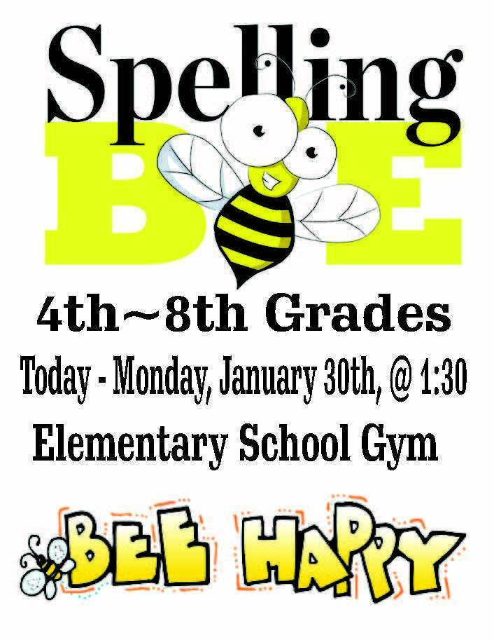 4th-8th Grade Spelling Bee