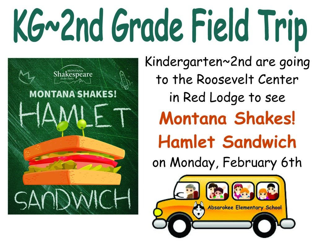 Kindergarten-2nd Grade Field Trip