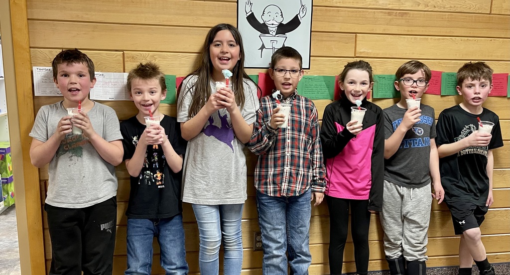 3rd Grade Milkshake Winners
